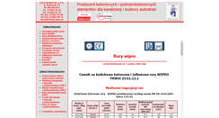 Desktop Screenshot of inzbud-wipro.pl